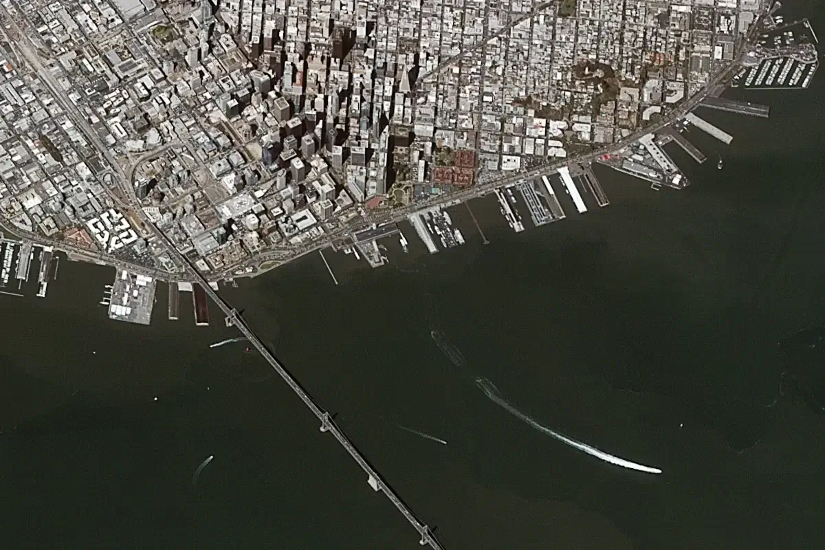 TÜBİTAK RASAT Uydu Görüntüsü Sanfrancisco