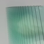 clear glass panels on white surface