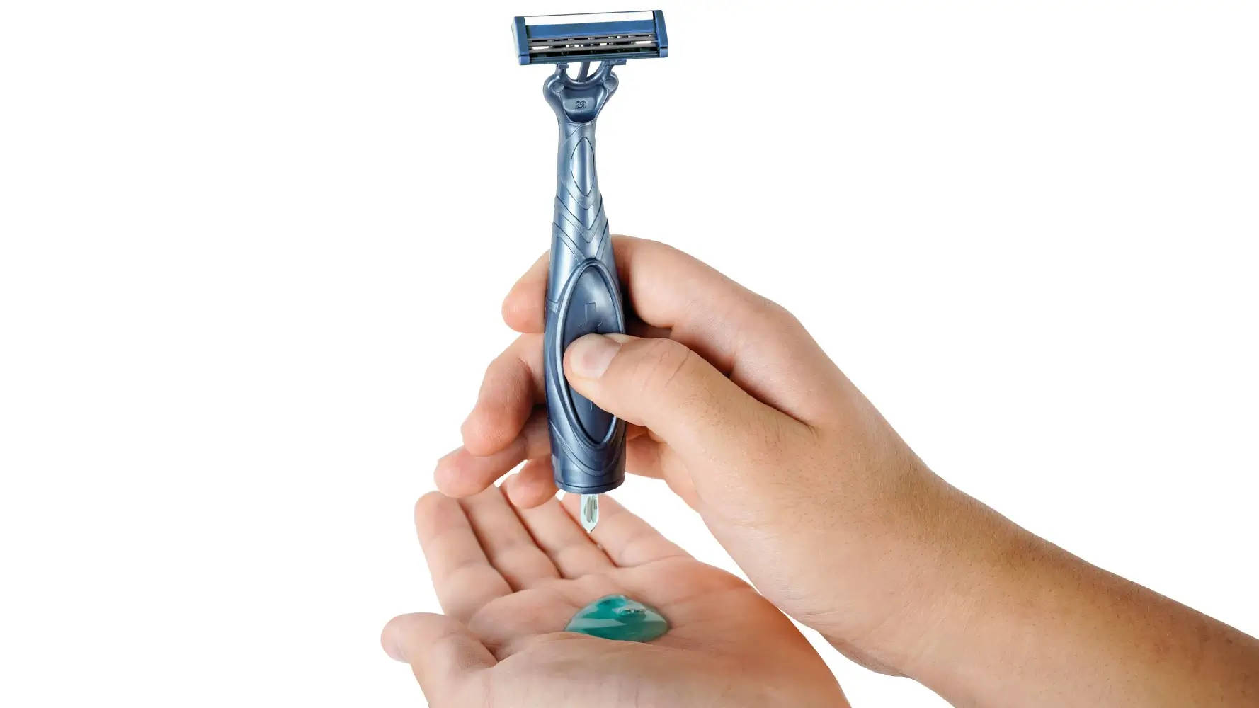 Trip Shave Club, the world's first self-gelling razor.
