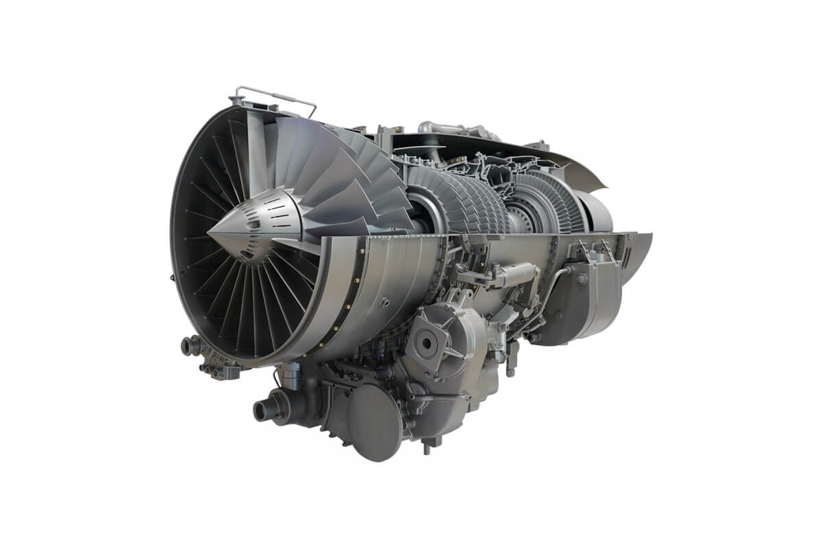TEİ TF6000 Turbofan Havacılık Motoru
