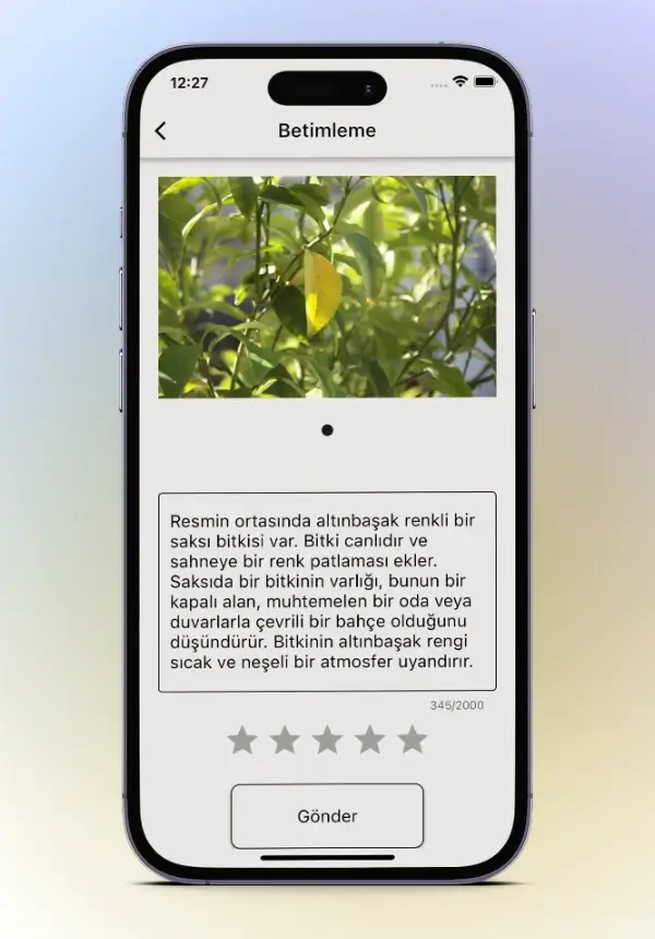 From Your Eyes Uygulaması Ekran Görüntüsü - 2 - Türkçe