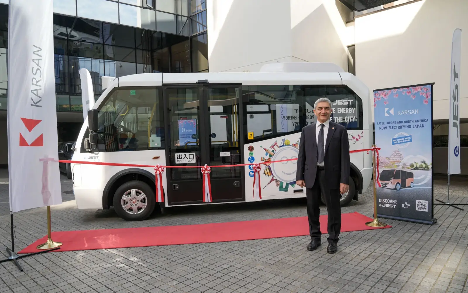 Karsan e-Jest Japonya Lansmanı