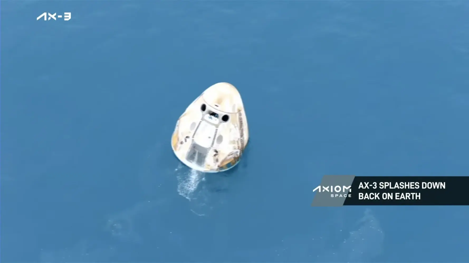 Alper Gezeravcı, SpaceX, Axiom-3, İniş