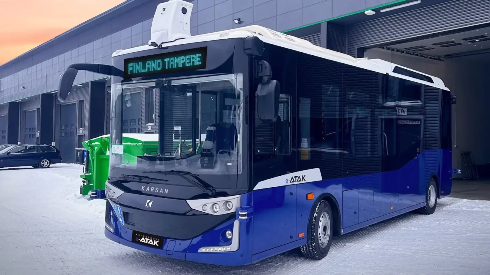 Karsan Otonom e-ATAK Finlandiya, Tampere