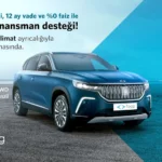Togg Nisan ayı %0 faizli Finansman Desteği