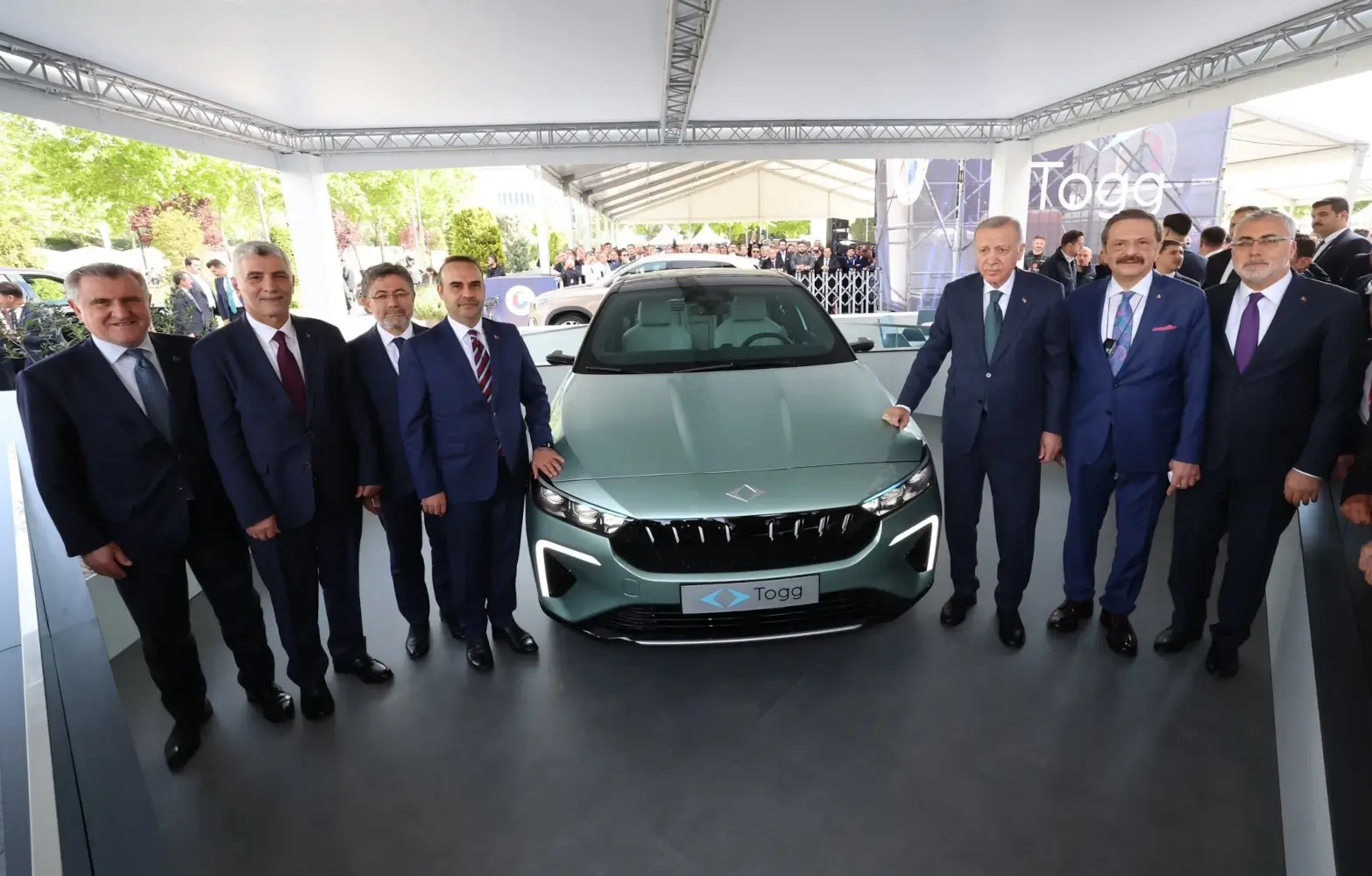 Togg T10F, TOBB, Cumhur Başkanı Erdoğan