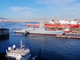 İZMİR (F-516) ve İZMİT (F-517), suya İndirildi