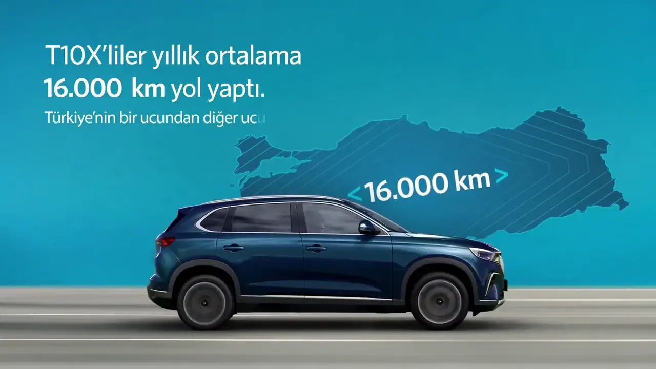 Togg T10X Kullanın İstatistikleri