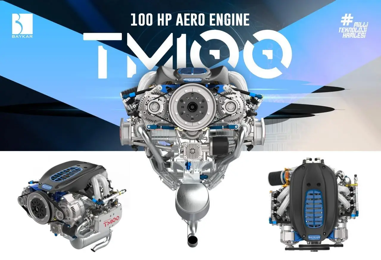Baykar TM100 havacılık motoru