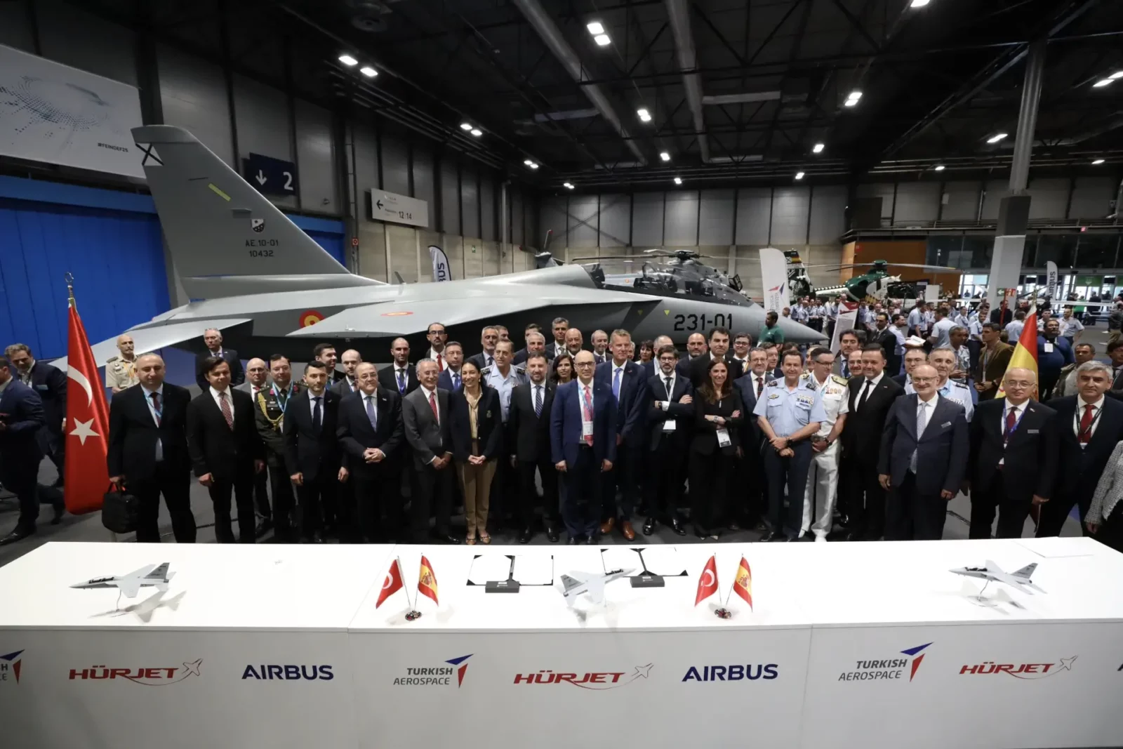 TUSAŞ, BOEING, HÜRJET. Türkiye İspanya imza töreni.
