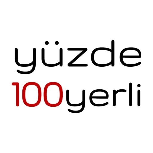 yüzde 100 yerli, logo