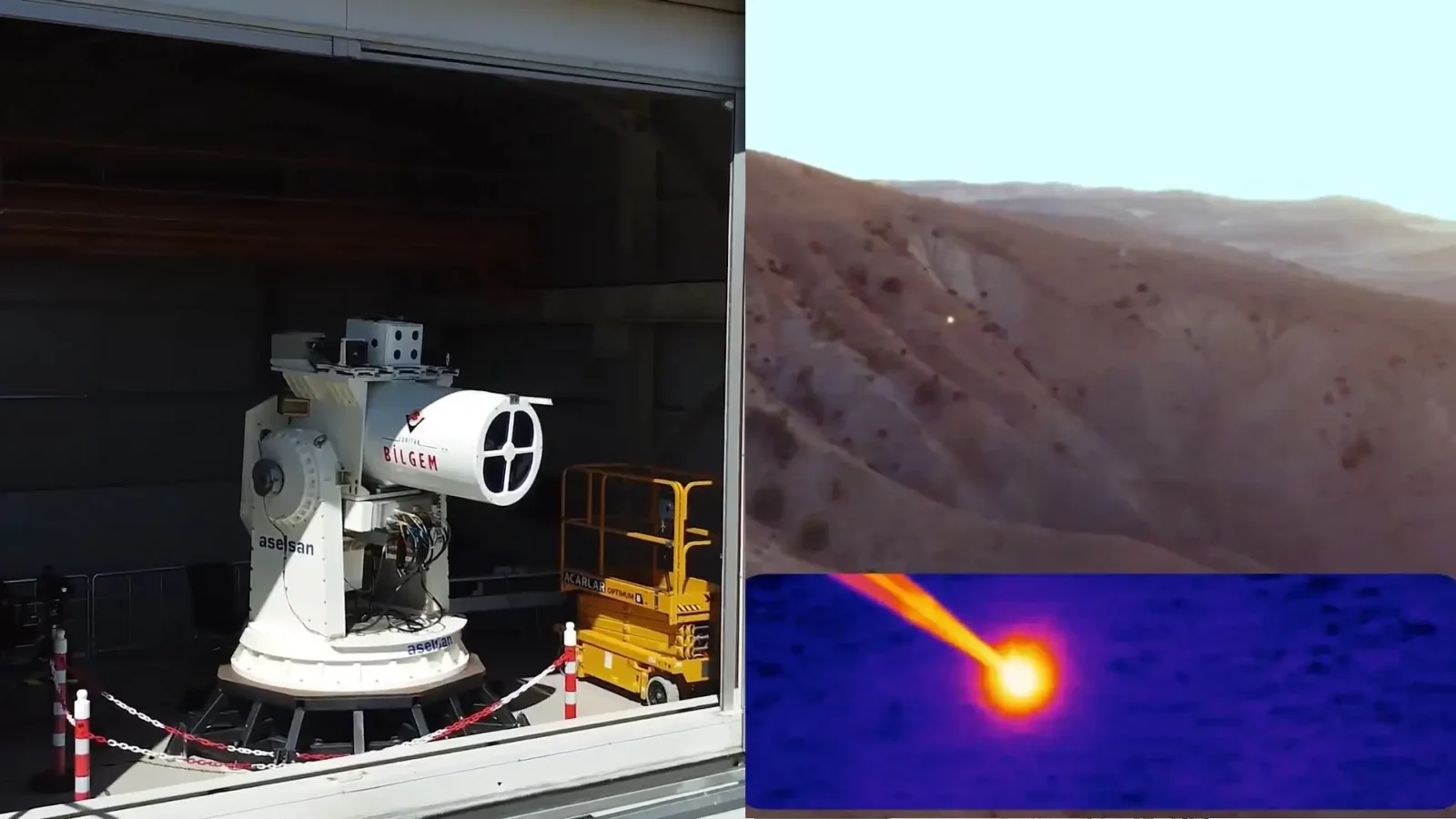 TÜBİTAK BİLGEM IŞIK Lazer Silah Sistemi