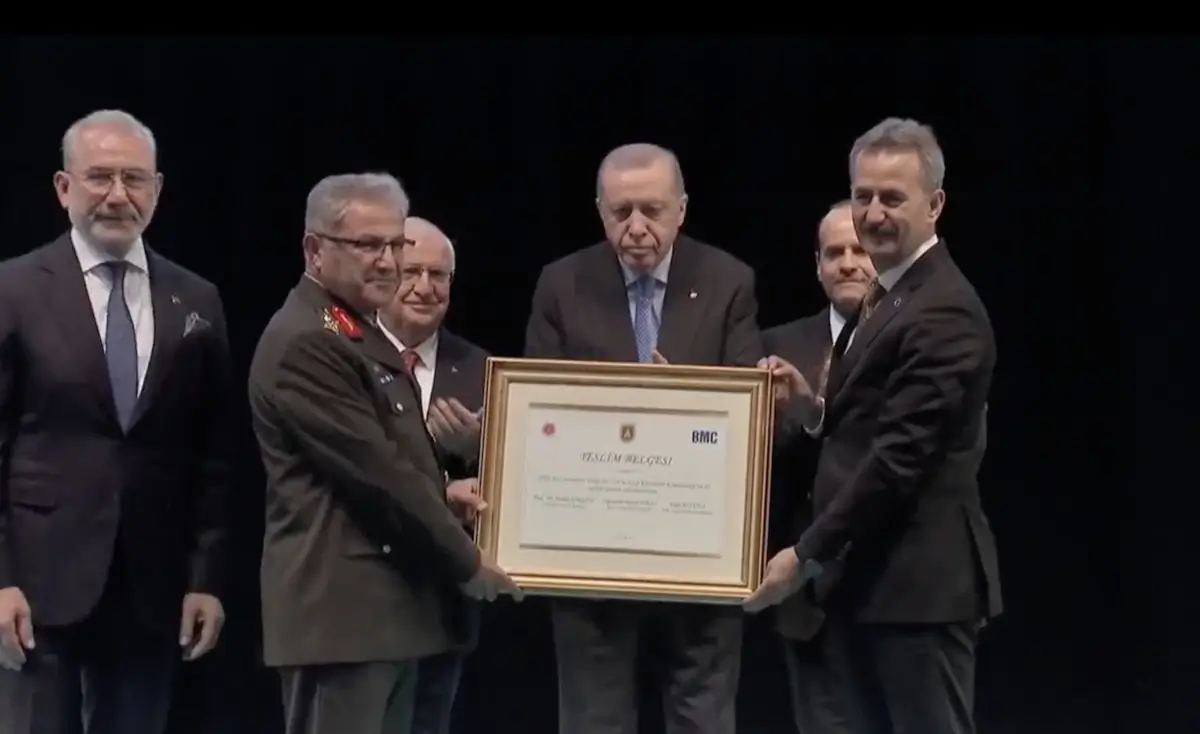 Yeni Altay Tankı Teslim