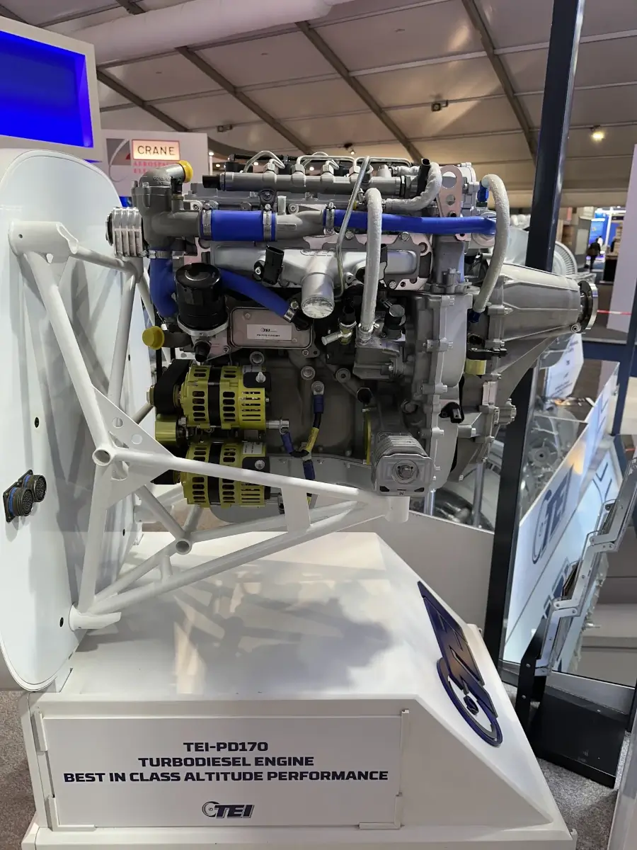 TEİ PD170, Havacılık Motoru