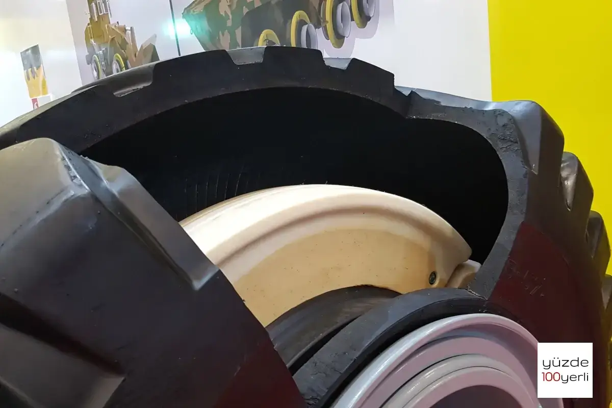 Patlar Gider Askeri Araç Lastikleri, Jant Düzeneği