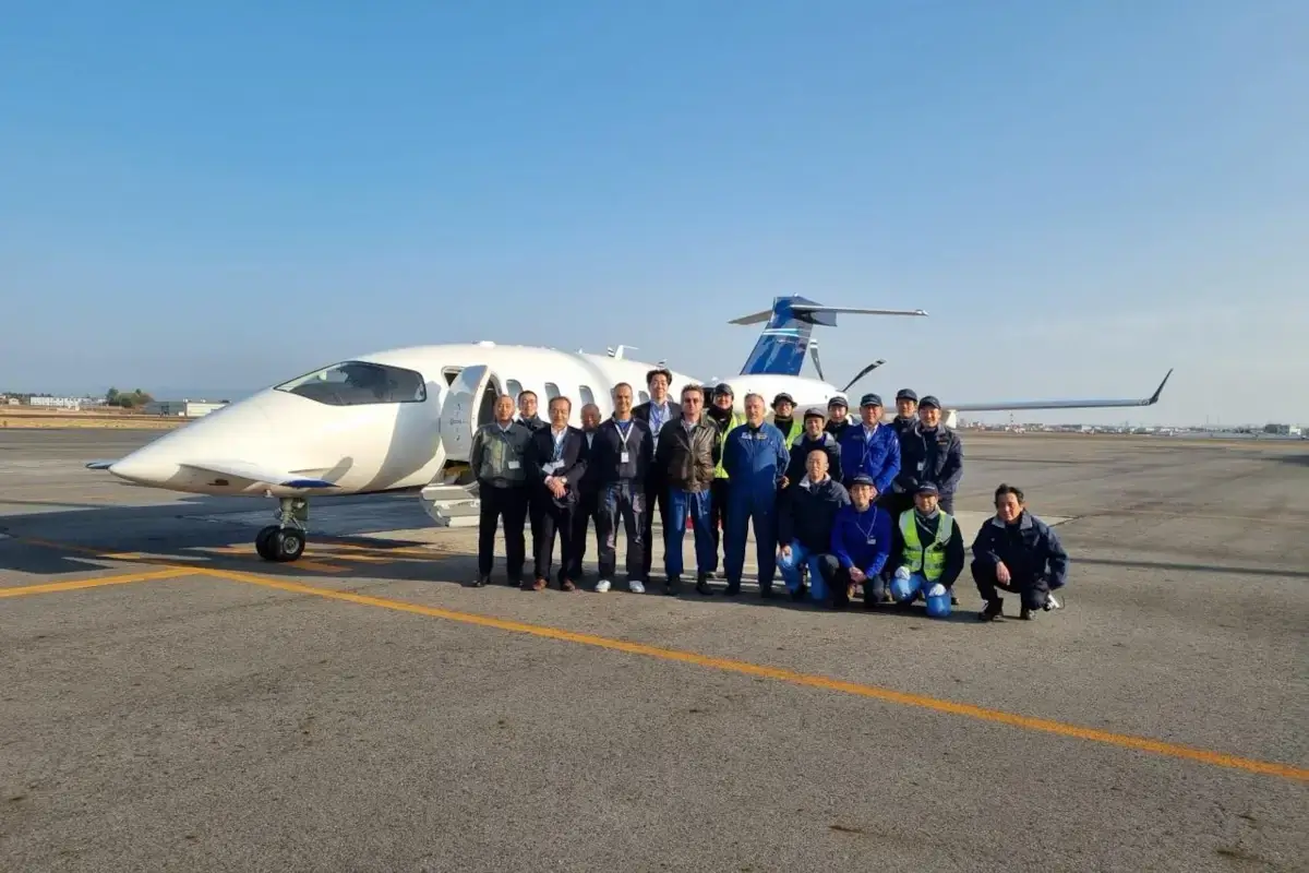 Baykar Teknoloji, Piaggio Aerospace Japonya P.180 EVO Satışı