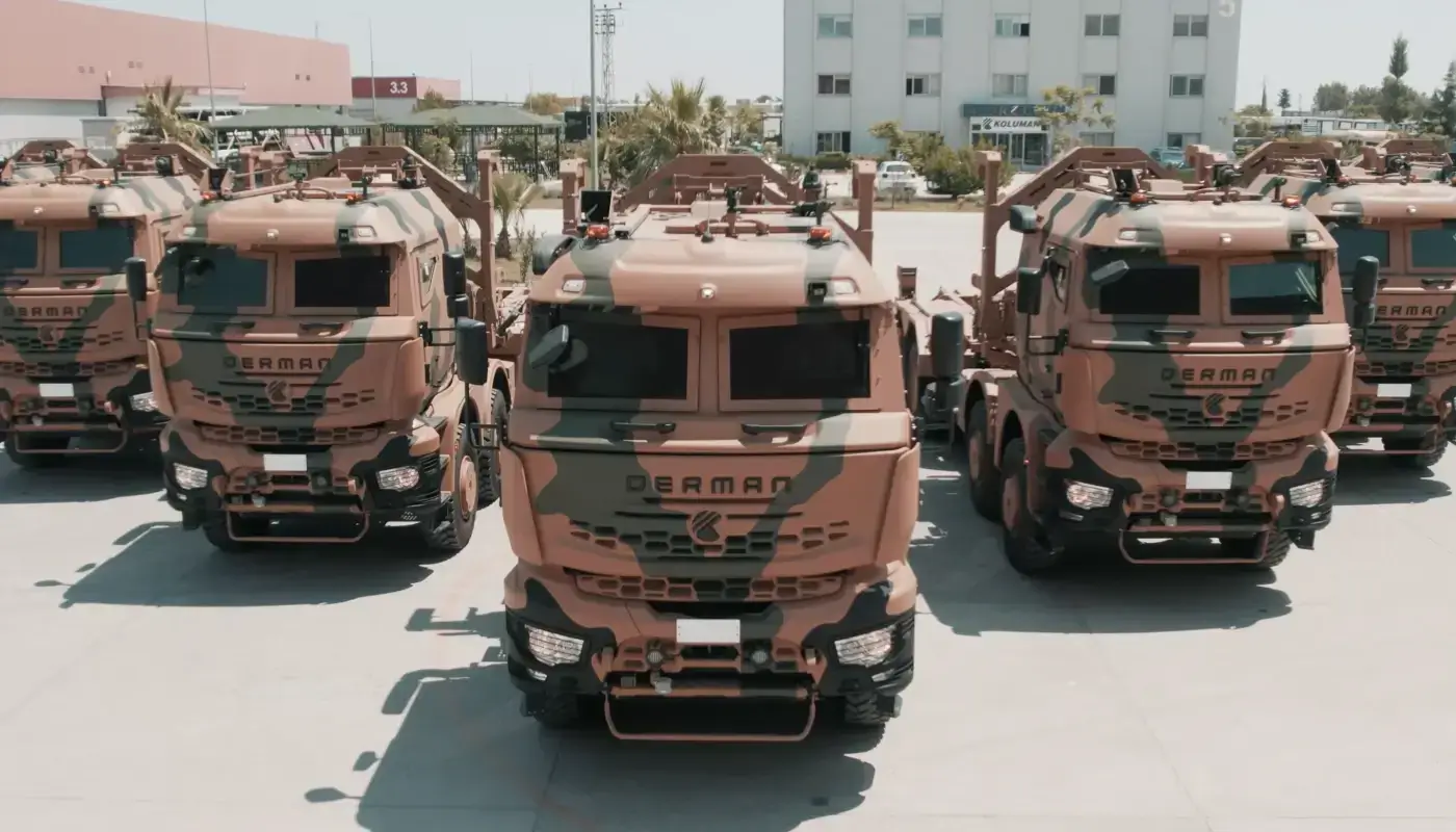 KOLUMAN DERMAN 8x8 Taşıyıcı