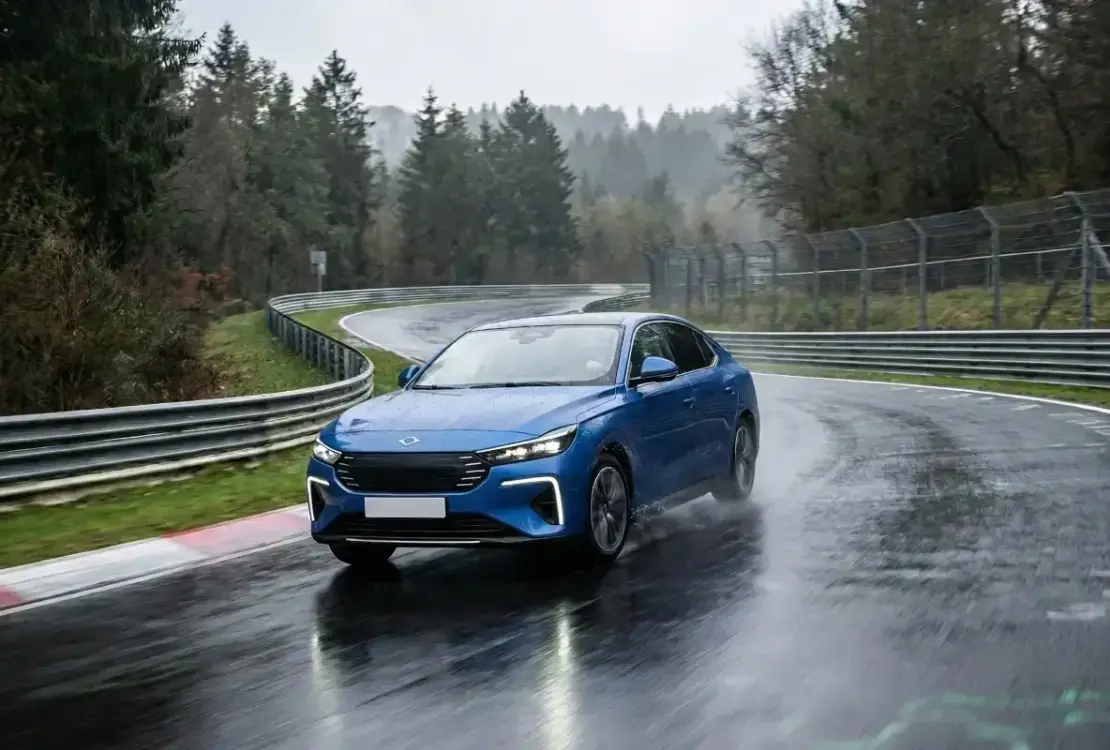 Togg T10F Nürburgring Misha Test, Temsili Görsel