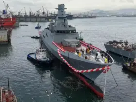 TCG Akdeniz Denize İndirildi - Anadolu Tersanesi