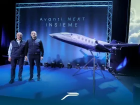 Piaggio Aerospace Avanti Next'i duyurdu / Piaggio Aerospace