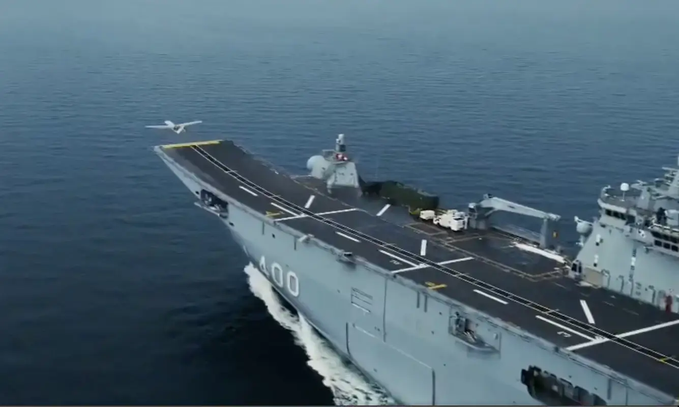 TCG Anadolu Siha Gemisi'ne NATO görevi