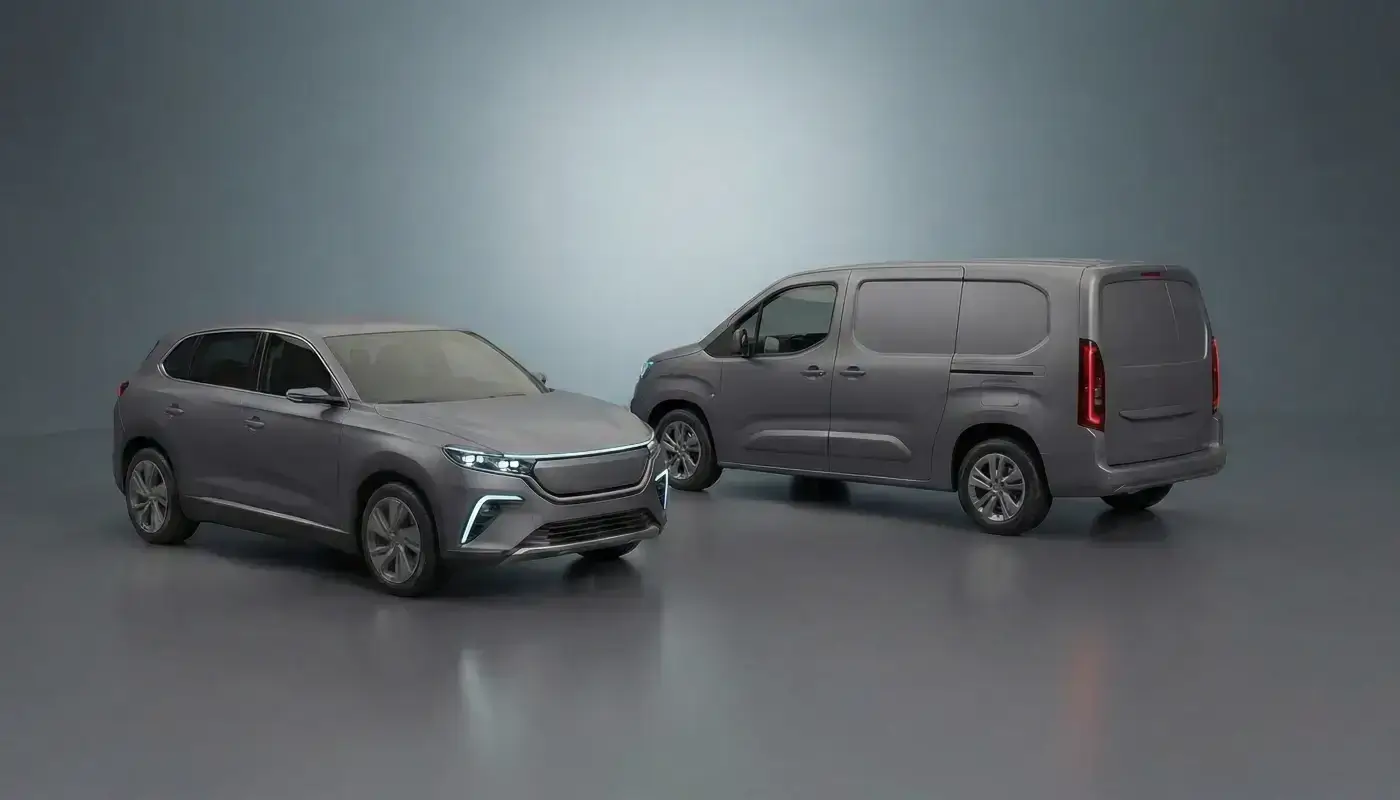 Togg T6X ekonomik ve T8B ticari model - Temsili