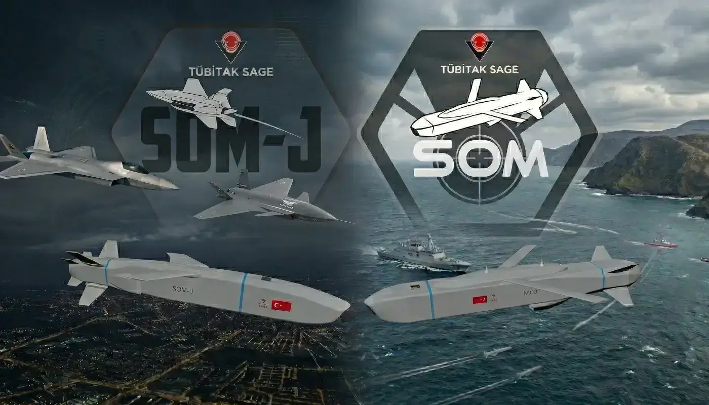 TÜBİTAK SOM Seyir Füzesi Ailesi Kapak