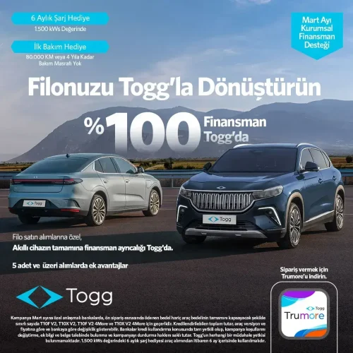 Togg MArt 2026 Filo Kampanyası