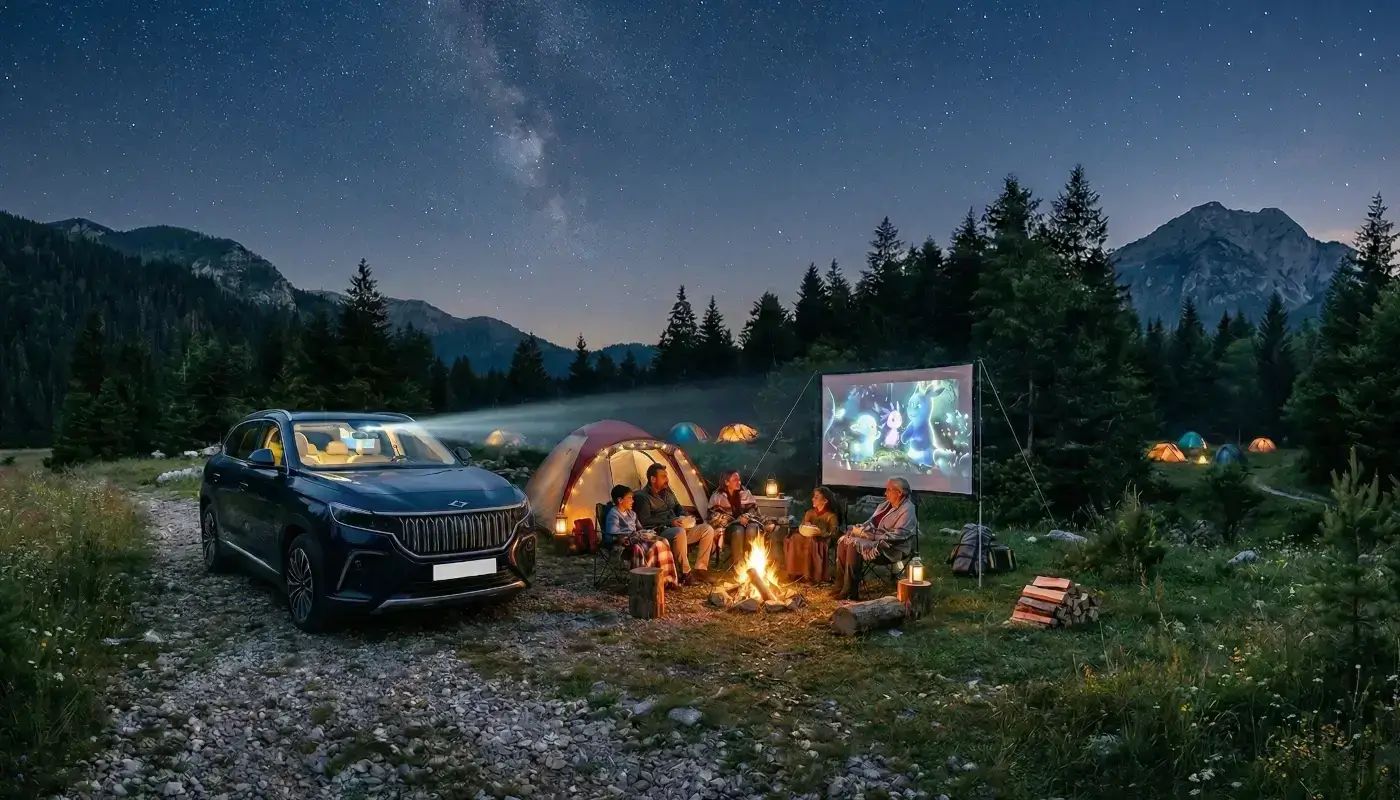 Togg, Ön Cam Projeksiyon Sistemi / Temsili Görsel