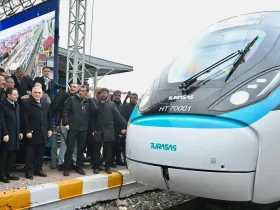 TÜRASAŞ Milli Hızlı Tren Raylarda