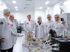 Italy's Visit to TÜBİTAK UZAY Campus / TÜBİTAK