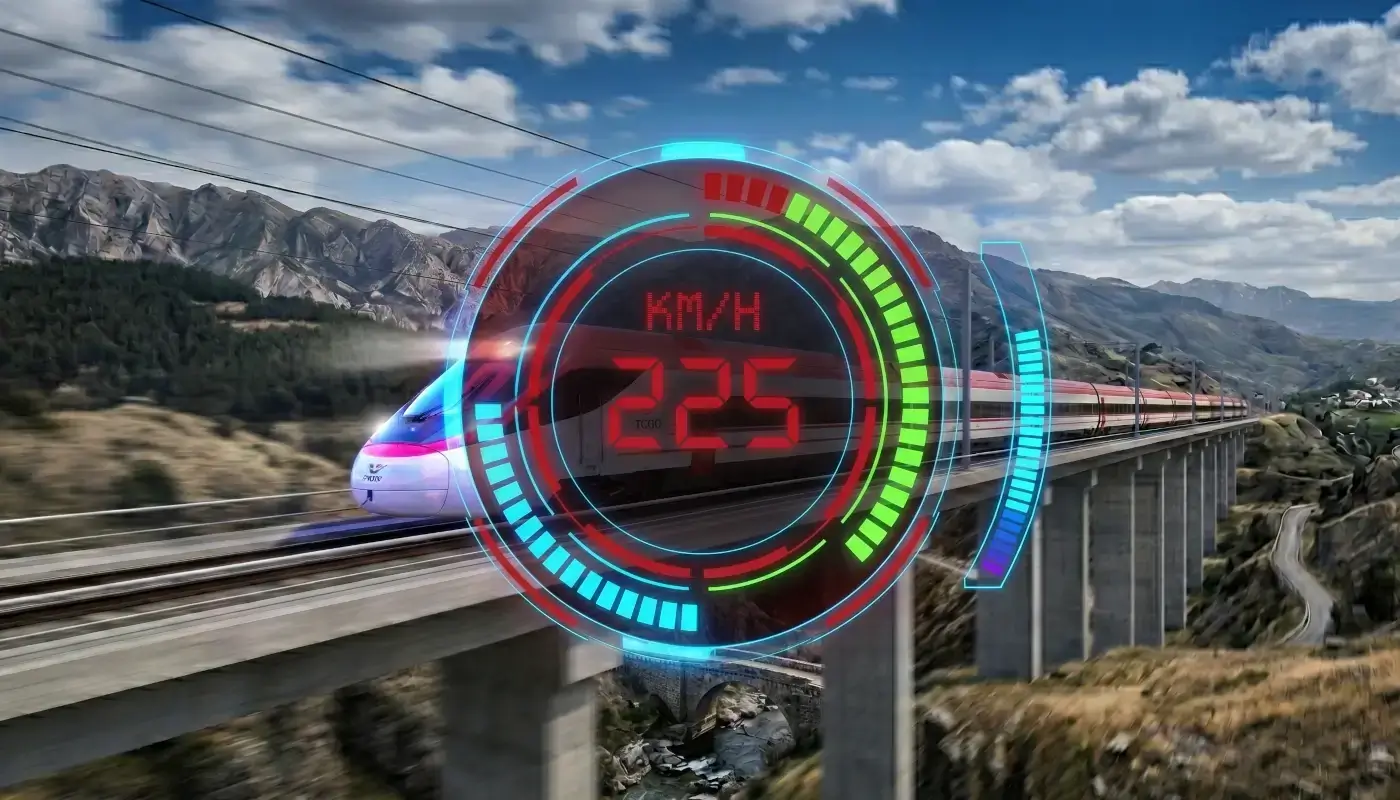 Milli Yüksek Hızlı Tren 225 Km / s hıza ulaştı