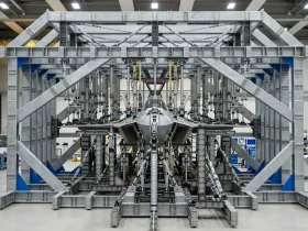 KAAN Tam Boy Statik Test Düzeneği