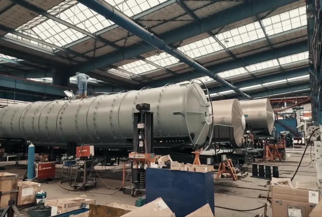 ZACENS tipi sarnıç akaryakıt ve ikmal vagonları / TÜRASAŞ