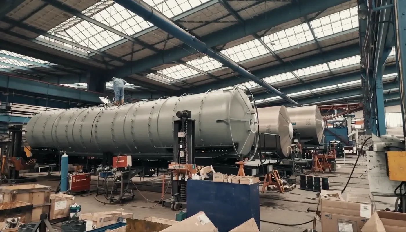 ZACENS tipi sarnıç akaryakıt ve ikmal vagonları / TÜRASAŞ