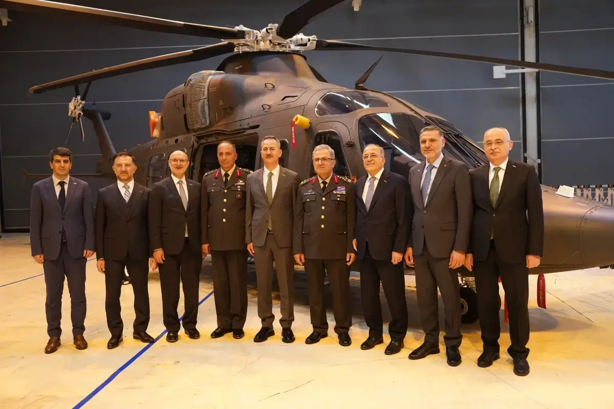 Altıncı Gökbey Helikopteri Teslimatı / Dr. Mehmet Demiroğlu