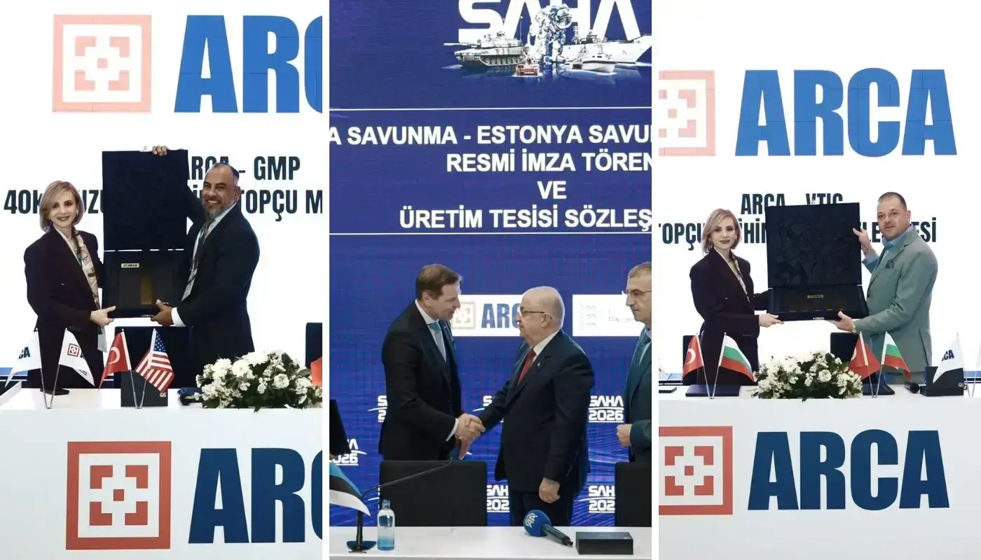 ARCA Savunma, SAHA Expo'da 3.4 Milyar Dolarlık Anlaşma İmzaladı