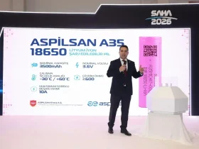 A35, Introduction of the 3500 mAh Rechargeable 18650 Cylindrical Battery / ASPİLSAN