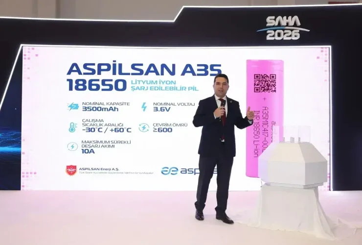 A35, Introduction of the 3500 mAh Rechargeable 18650 Cylindrical Battery / ASPİLSAN