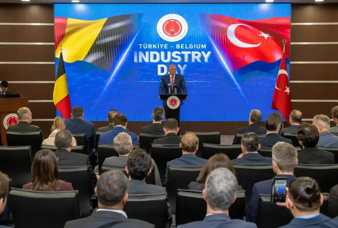 Belçika Savunma Bakanı Theo Francken Savunma Sanayii Başkanlığı / Haluk Görgün