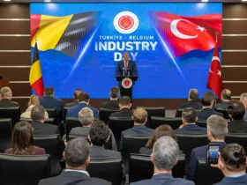 Belgian Defence Minister Theo Francken at the Presidency of Defence Industries / Haluk Görgün