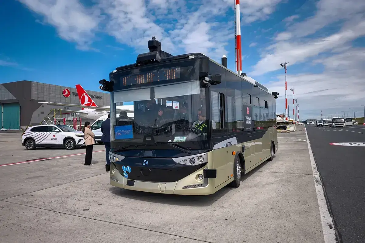 Autonomous e-ATAK Istanbul Airport Test / Karsan