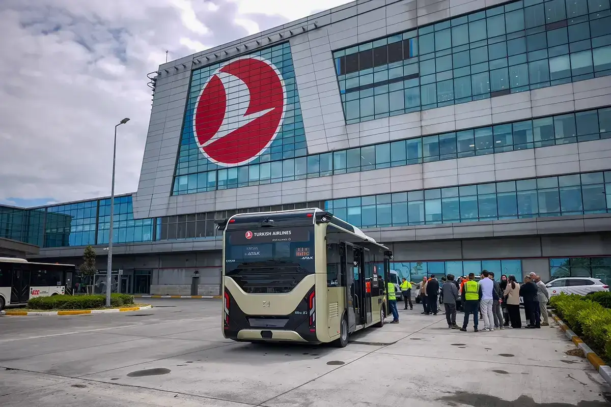 Autonomous e-ATAK Istanbul Airport Test / Karsan