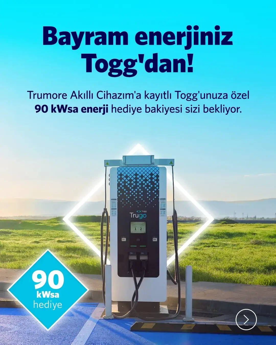 Bayram al-Adha Free Charging Campaign / Togg