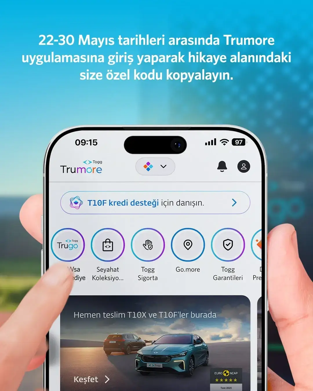 Bayram al-Adha Free Charging Campaign / Togg