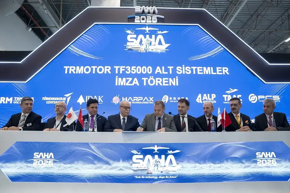 KAAN TF35000 Alt Sistemler İmza Töreni / TRMOTOR