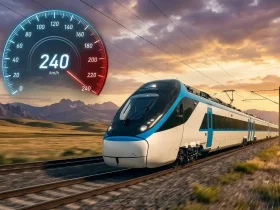 Milli Hızlı Tren Raylarda 240 km/h Hıza Ulaştı