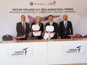 TUSAŞ ve GE HÜRJET Motor Tedarik Sözleşmesi İmzaladı / TUSAŞ