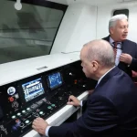 Halkalı Metro Line Test Run, President Recep Tayyip Erdoğan / Abdulkadir Uraloğlu's X Account