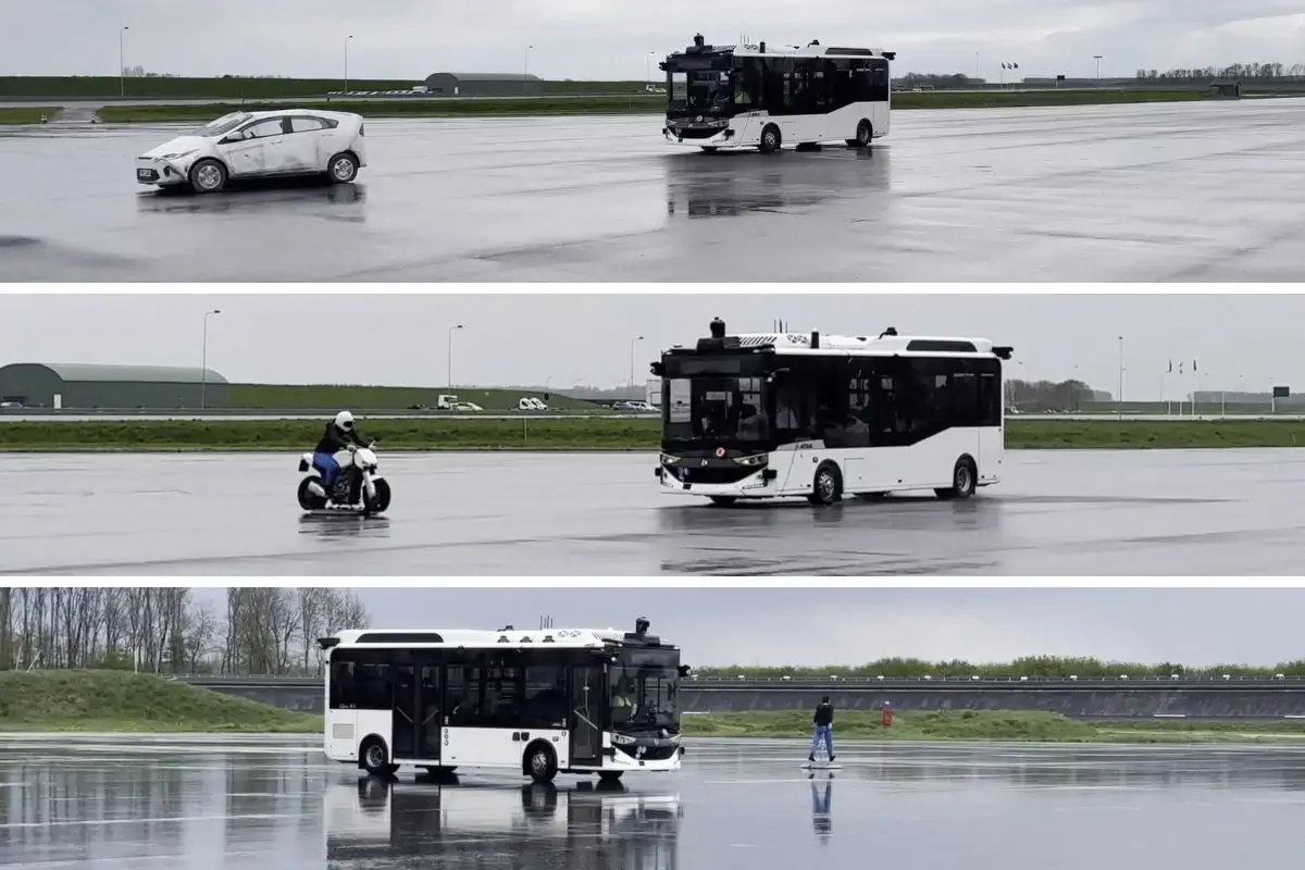 KARSAN Autonomous e-ATAK, Netherlands Level-4 Autonomous Test